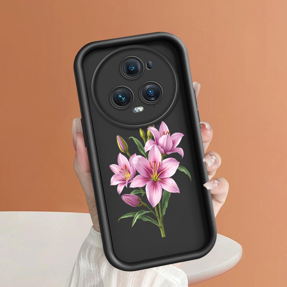 Soft Silicone Square Ladder Printing Pattern Phone Casing Full Cover Camera Shockproof Protection Rubber Case for Huawei Honor