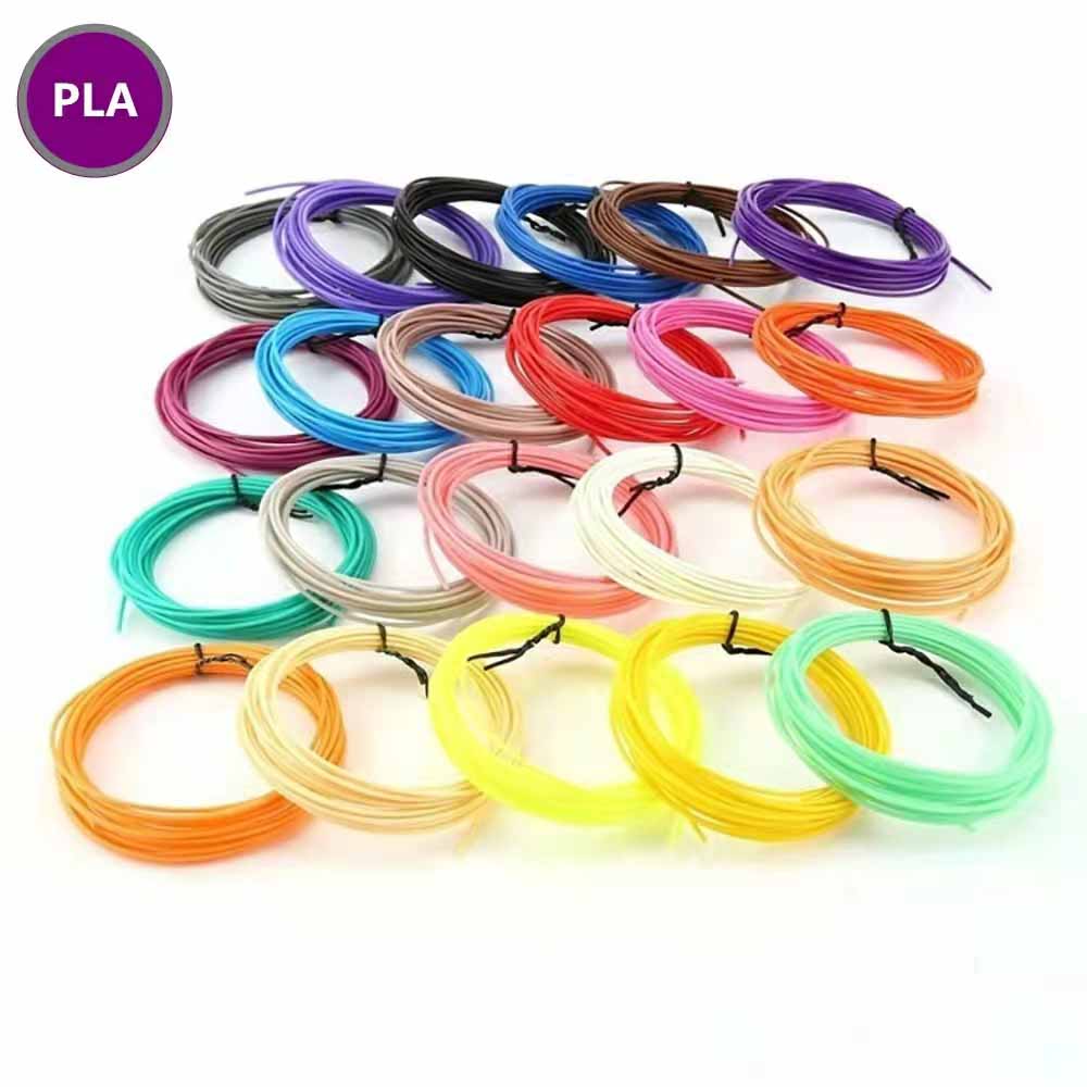 3M/Rolă 1,75 mm Imprimare 3D Pen Filament Reumple Pix 10/20 Culori Hobby-uri creative PLA Plastic Doodle