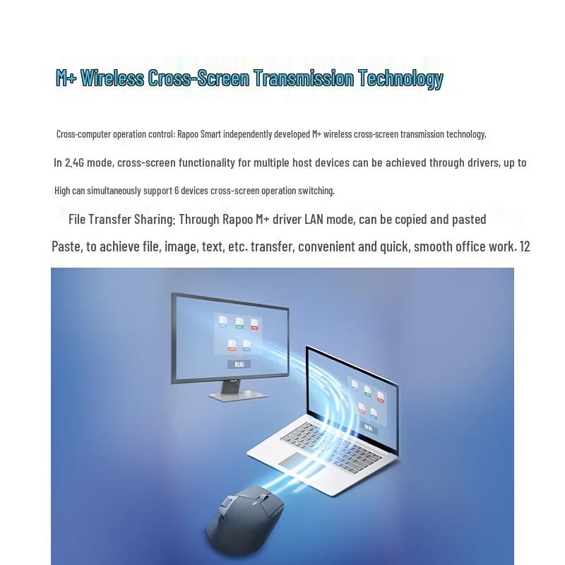 Rapoo MT760 Multi-Mode Office Mouse