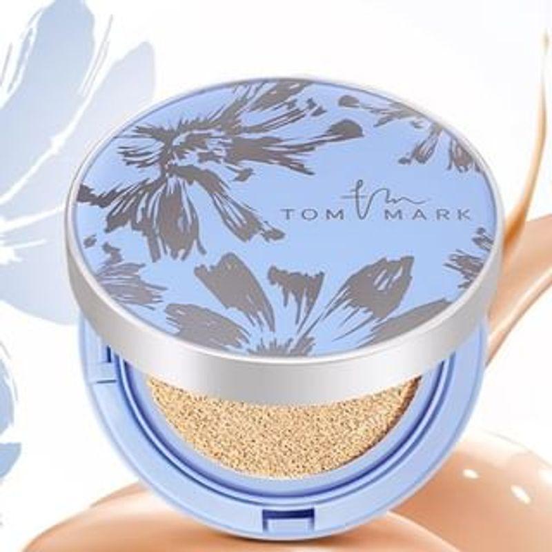 TOM MARK - Moist Light Air Cushion Liquid Foundation with Refill - 2 Shades 784# Ivory (12g x 2)