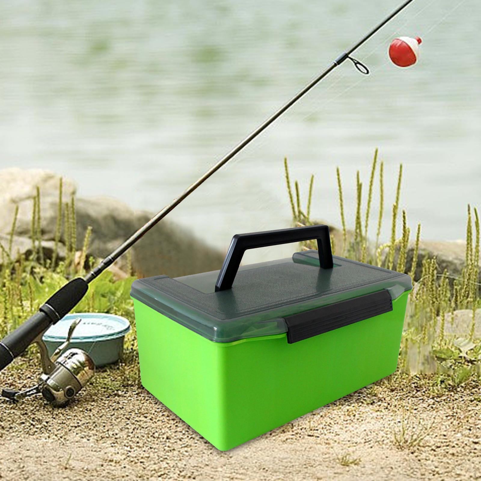 

Коробка для приманок, контейнер для рыбалки, универсальный органайзер для хранения снастей для пресной воды