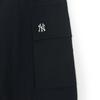 New MLB New York Yankees Basic Collection SS25 Cargo Pants Unisex Black 3AWPB1153-50BKS