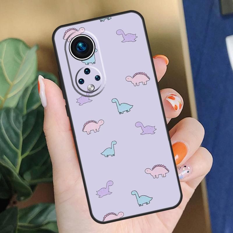 Cute Dino Case For Honor 200 Pro X9b X9a X8b X8a X8 X9 X9c 50 70 90 Lite Honor Magic 5 6 7 Pro Cover