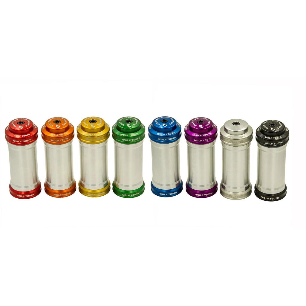 Wolf Tooth Premium Upper 16mm Raw EC34/28.6 Headset, Stack, Silver, U1EC34U-5MM-RSIL