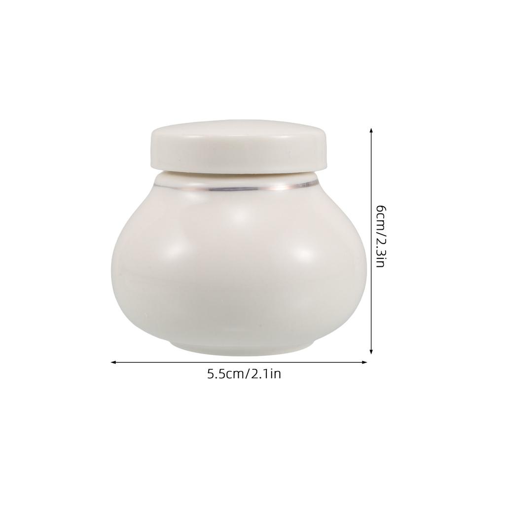 Airtight Ceramic Tea Canister for Tea Leaves Spices Powders Freshness Retention Elegant Kitchen Decor Chinese Style Porcelain
