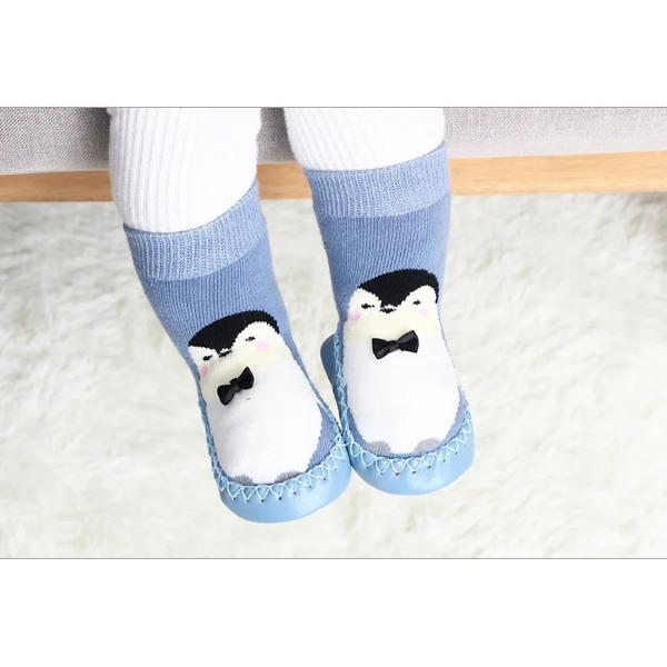 Toddler Indoor Sock Shoes Newborn Baby Socks Winter Thick Terry Cotton Baby Girl Sock with Rubber Soles Infant Animal Funny Sock