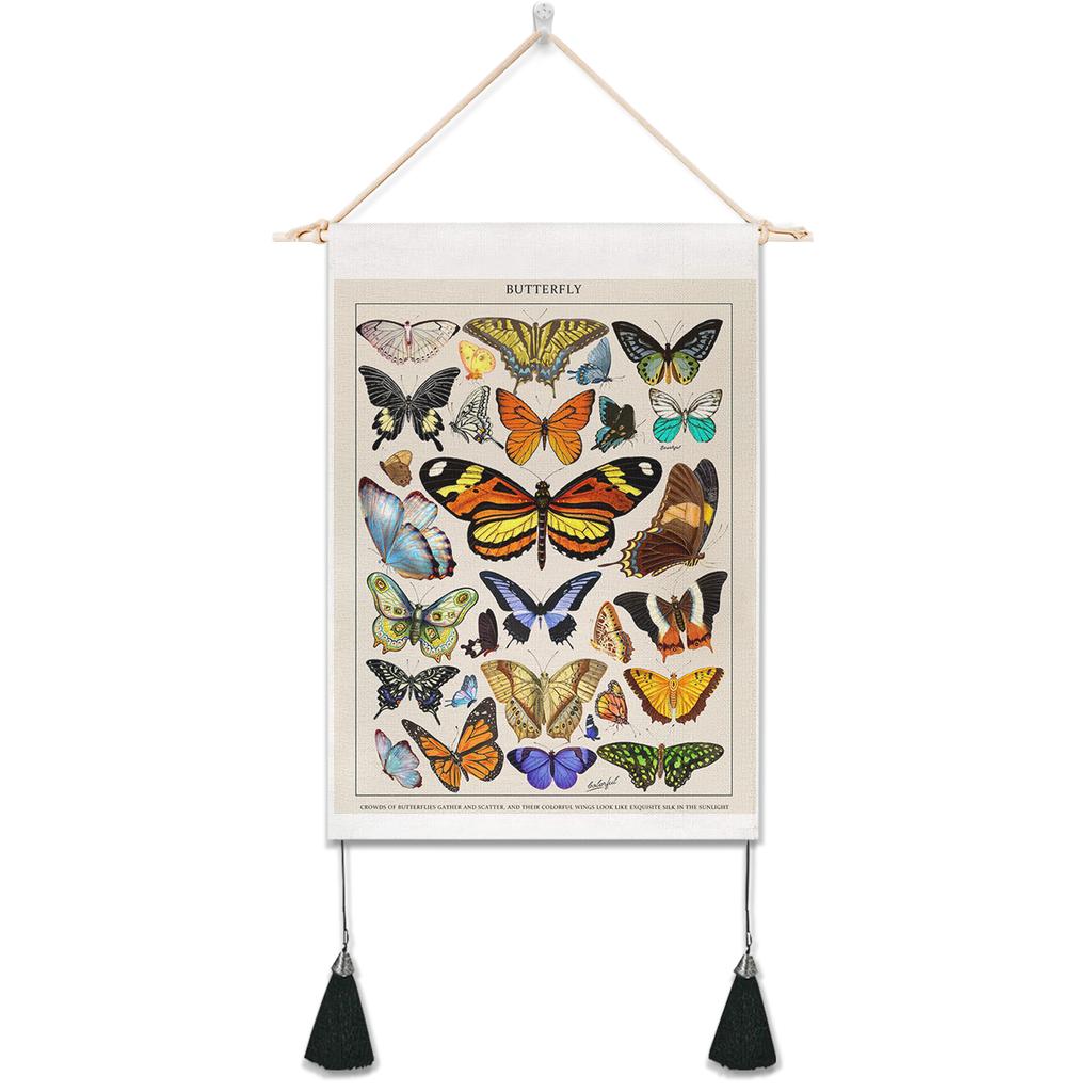 Tapiz de sol y luna para colgar en la pared, tapiz de pared ondulado, tapices psicodélicos bohemios, tapiz blanco y negro, decoración del hogar para habitación