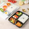 BOUSSAC 1500ml 5-Compartment Disposable Lunch Box with Lid