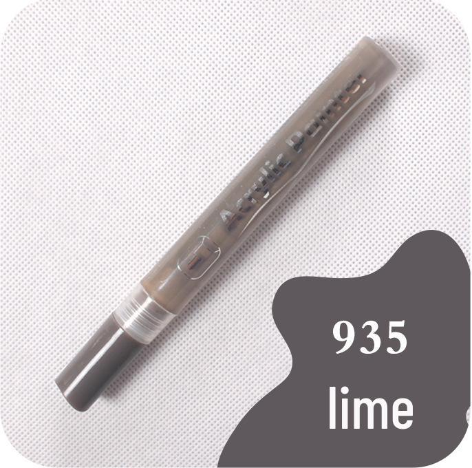 Guan Na 48-Color Waterproof Acrylic Markers for Ceramic, Stone, Graffiti & Coloring