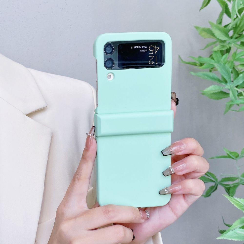 Mattierte Hautfreundliche Rundumhülle für Samsung Galaxy Z Flip 4 Hülle Zflip3 Stoßfeste Hartschale für Samsung Z Flip 4