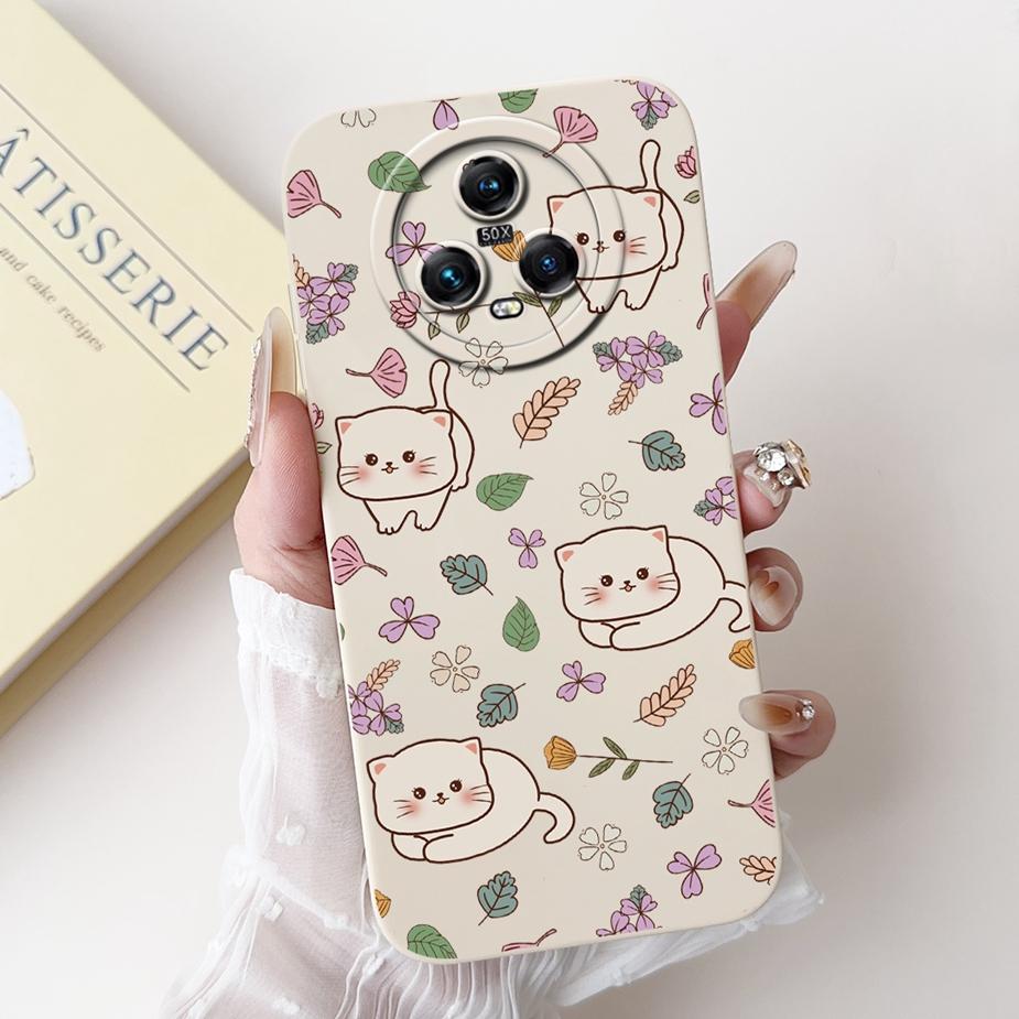 For Honor Magic5 Pro Case PGT-AN10 Cute Fashion Cartoon Cover Soft TPU Phone Case For Honor Magic 5 Pro Magic5 Lite Fundas Coque