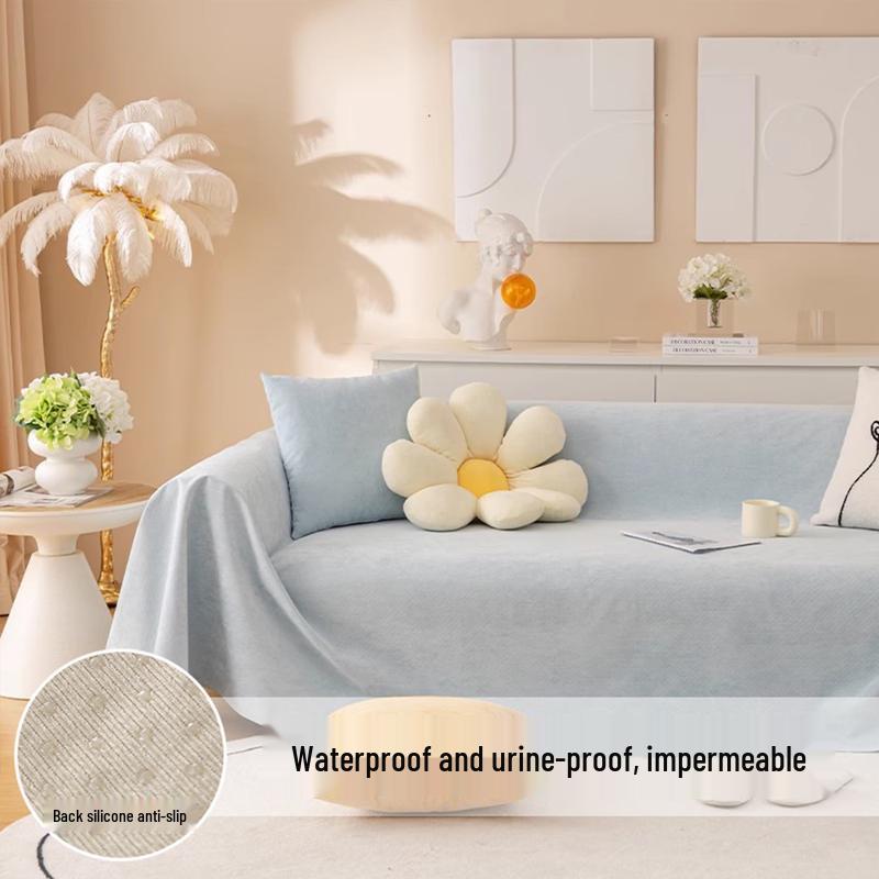 Интегрированный водонепроницаемый противоскользящий защитный чехол-подкладка для дивана 180x150cm