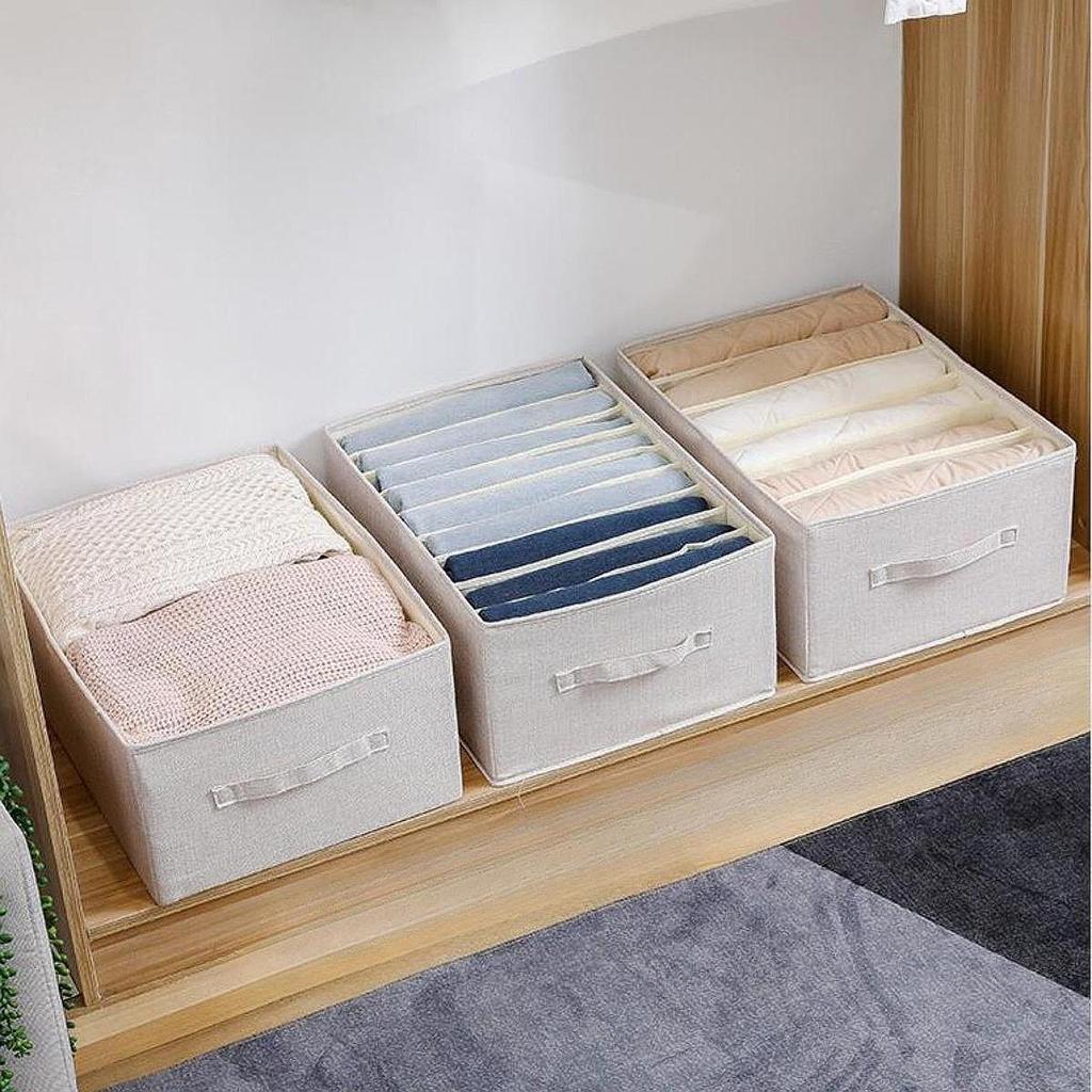 Closet Storage Solution for Garments and Linens