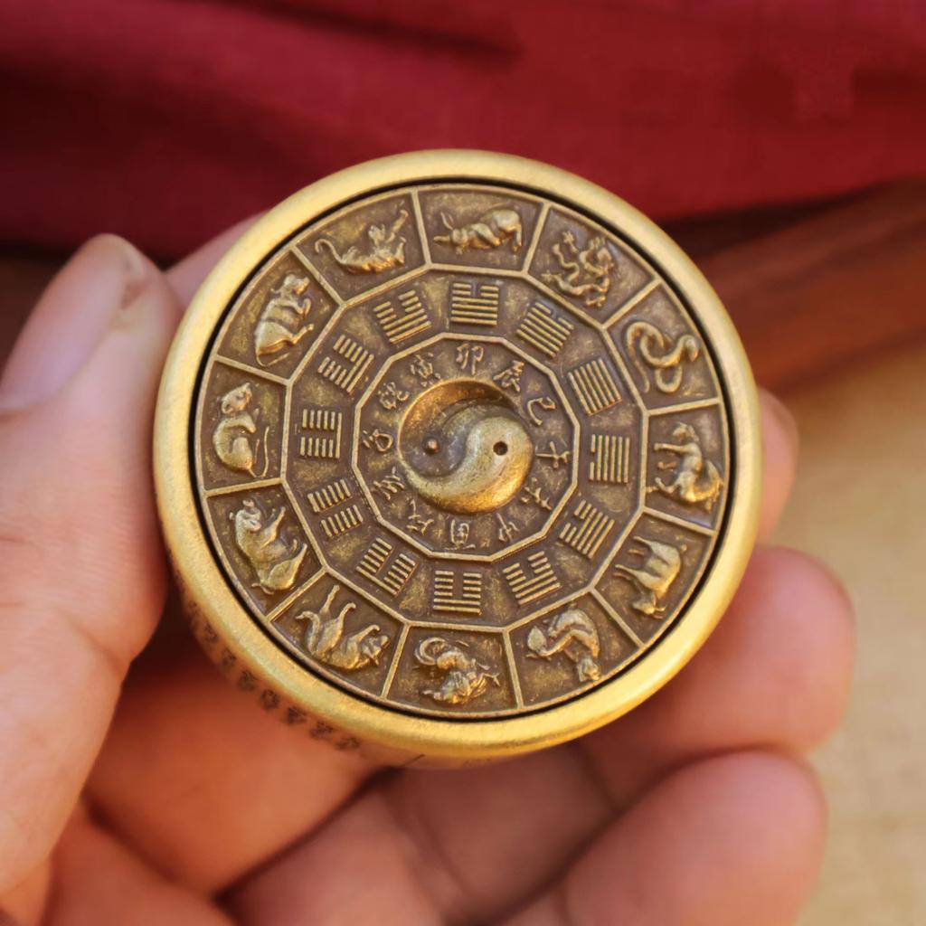 Metal Zen Buddha Gyroscope Fidget Spinner Adult Anxiety Relief Toy Fingertip Gyroscope Ansiedad Alivio Del Estres Exquisite Gift