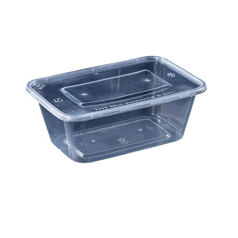 ZISIZ Disposable Plastic Food Containers