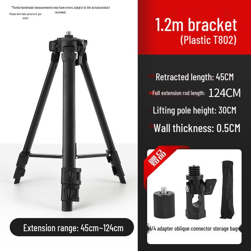 Telescopic Tripod Stand for Laser Level and Spirit Level Support