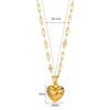 Love Pendant Love Heart Necklace Hollow Collarbone Choker New Pendant Necklace  Gift