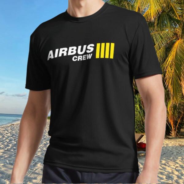 New Shirt Airbus Crew Active Logo T-Shirt Funny Size S to 5XL L