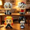 Q-Version Dämonentöter Sitzende Geisterpuppe Tanjiro Nidouzi Inosuke Zenizu Figur Actionfigur Filmmodell Spielzeugpuppe