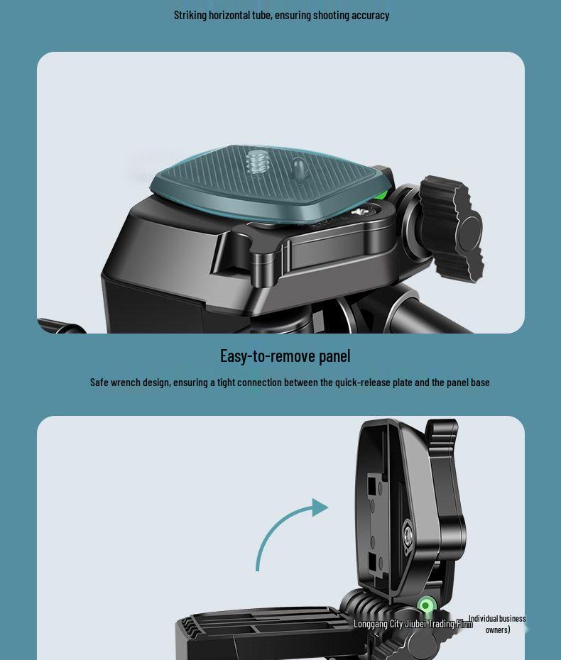 Multi-Angle Floor Stand with Dual Phone Clips for Live Streaming and Outdoor Use