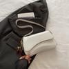 Summer new foreign style women's bag casual texture handbag niche foreign style simple solid color shoulder armpit bag