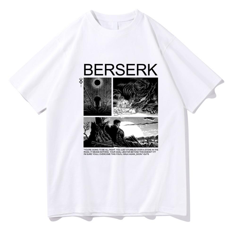 Berserk Guts Funny T Shirt Unisex Cool Unisexga Graphic Women Unisex T-Shirt Camiseta