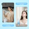 Hydrogen Water Bottle Generator 1300-2100ppb Hydrogen-Rich Water Cup 380ml High Borosilicate Glass SPE/PEM Technology Smart Health Cup for Home