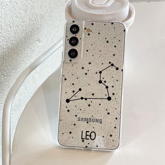 

Прозрачный чехол «Двенадцать созвездий» для Samsung Galaxy S22 S20 FE S21 S10 S9 Plus Note 20 Ultra 10 Lite, мягкий чехол для телефона Samsung S22 Ultra 5G