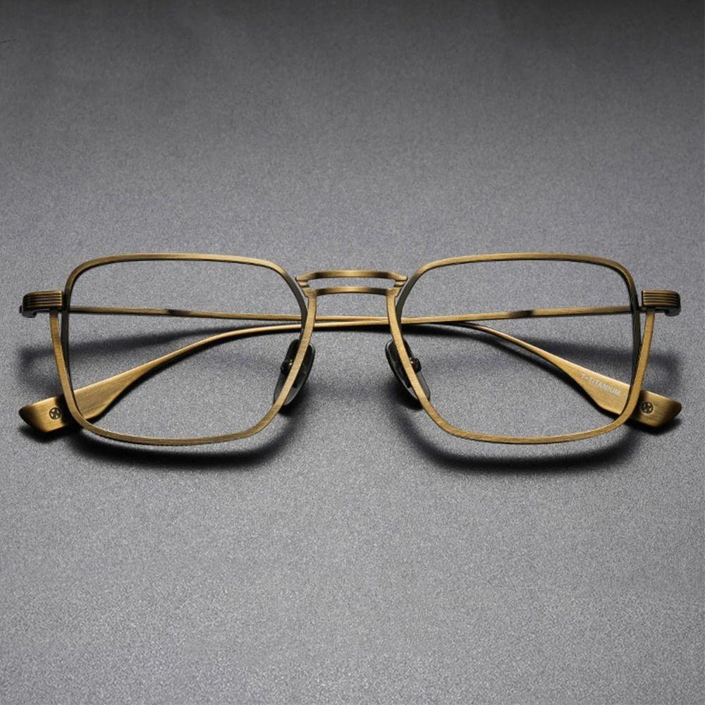 Men Glasses Anti Blue Light Glasses Large Frame Myopia Glasses Flat Light Glasses Transparent Eyeglasses Frame Eyewear Office