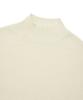 COVERNAT Lambswool Half Turtleneck Knit Ivory