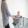 Striped Breastfeeding Cover Baby Car Seat Cover Breastfeeding Scarf Multipurpose Baby Stroller Cover
