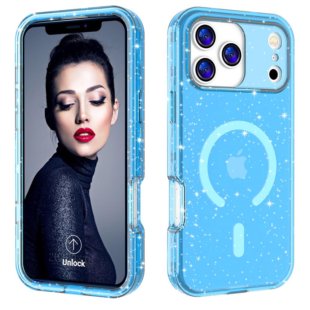 Apple iPhone 17 Pro Max Magnetic Stand Anti-fall Protective Case