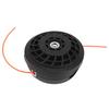 Plastic Material Grass Trimmer Head Black Color Plastic Accessory  Lawn Maintenance