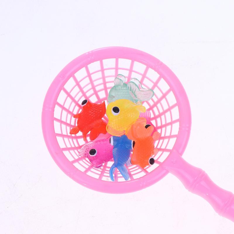 1 Set Toddlers Bathing Shower Gifts Kawaii Simulation Rubber Goldfish Baby Bath Water Play Games Toys For Kids