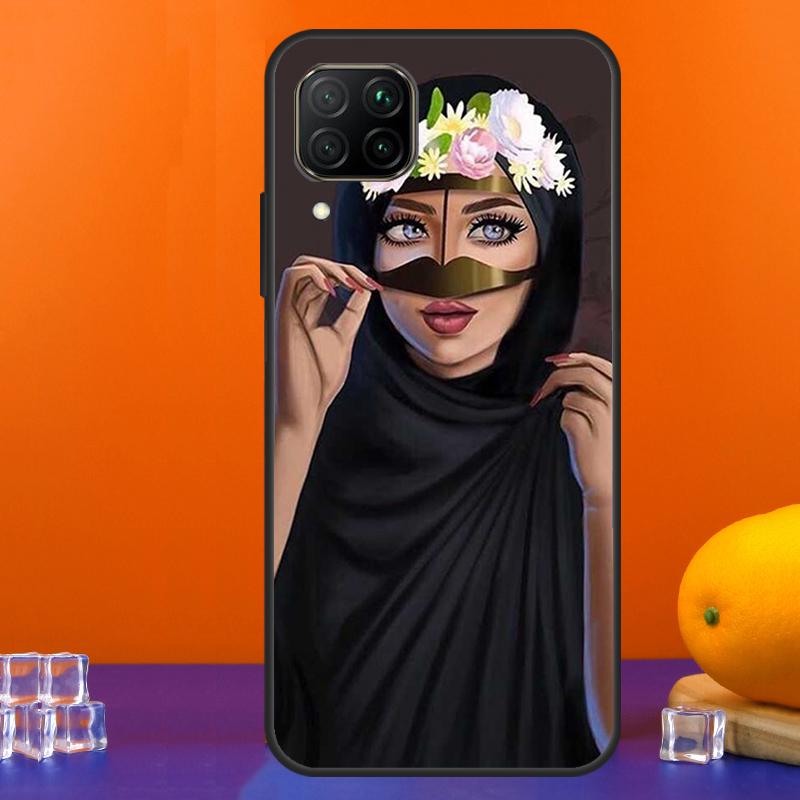 

Islamic Arabic Hijab Girl For Huawei Nova 12s 12i 11i 5T 9 10 SE Y91 Y90 Y60 Y70 Y72 Y61 P60 Pro P20 P40 P30 Lite Case Huawei P40 Lite 4G