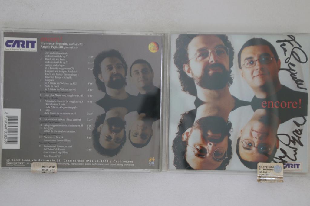 CD DUO PEPICELLI - Encore CVLD06200 CARIT 2002 Non Japan Classical Used
