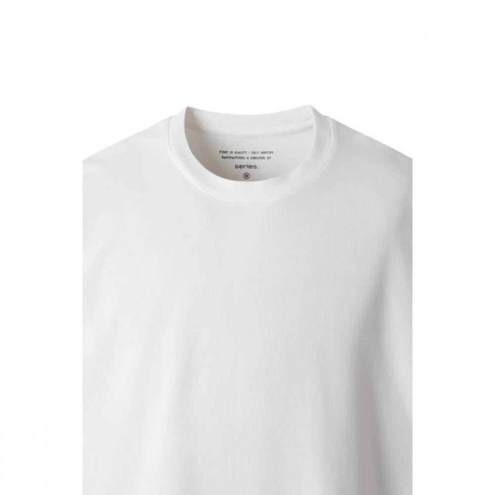 Ss OuTleT Waffle ShorT Sleeve Semi Loose T shirT shTam25511whx