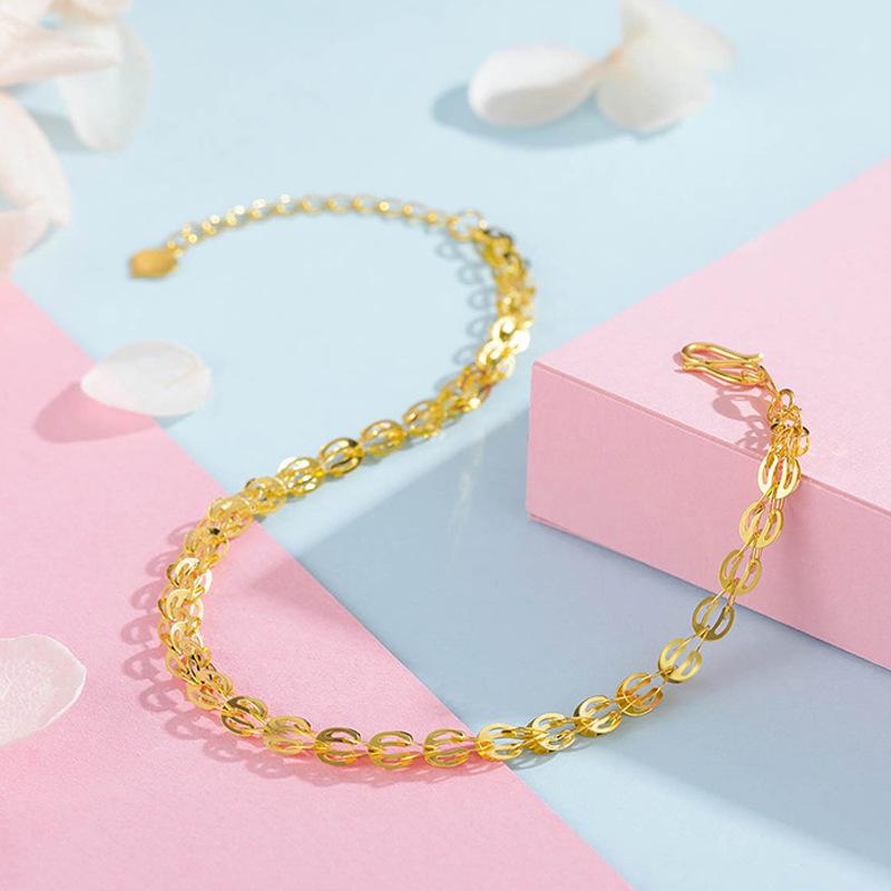 Korean Version of The New Bracelet Imitation Phoenix Tail Bracelet Women's Ethnic Style Simple Retro Jewelry