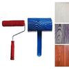 Upgrades Rubber Wood Texture  Roller Floor Decoration Brush Simple To Operat for Easy  Wall Painting & Homes  Art Projects