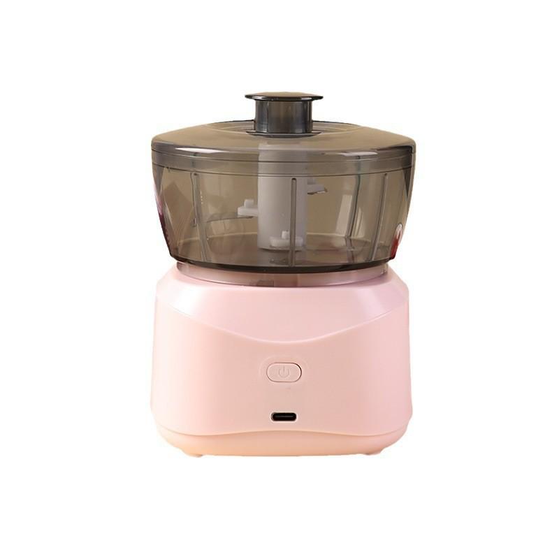 

Compact Electric Baby Food Maker: Automatic Blender & Meat Grinder for Smart Cooking розовый