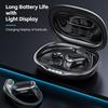Open Ear Wireless Earbuds Bluetooth Headphones, 40Hrs Playtime Stereo Sound Earphones with IP7 Waterproof Ear Buds for Fitness/Travel