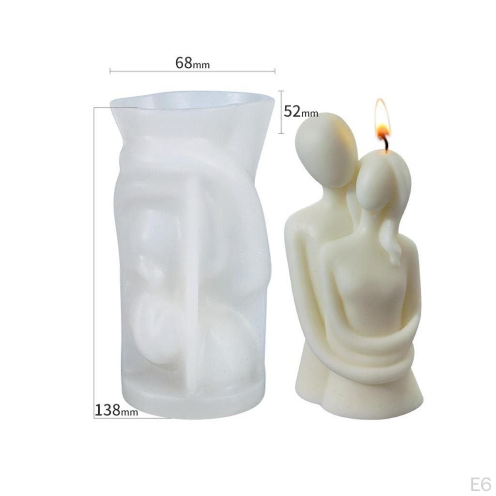 Für Handgemachte Kerzen Dekoriert Wachsschmelzformen Epoxidharz Gips Silikon Beton