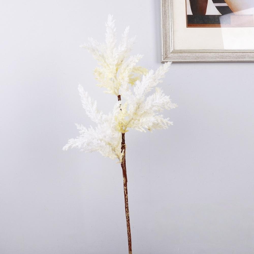 Künstliche, getrocknete Schilfrohrblumen im Landhausstil – realistische künstliche Pflanzenblumen fürs Büro