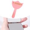 Makeup Hand Mirror ,Acrylic ,Professional, Compact ,Premium Portable Cosmetic with Handle for