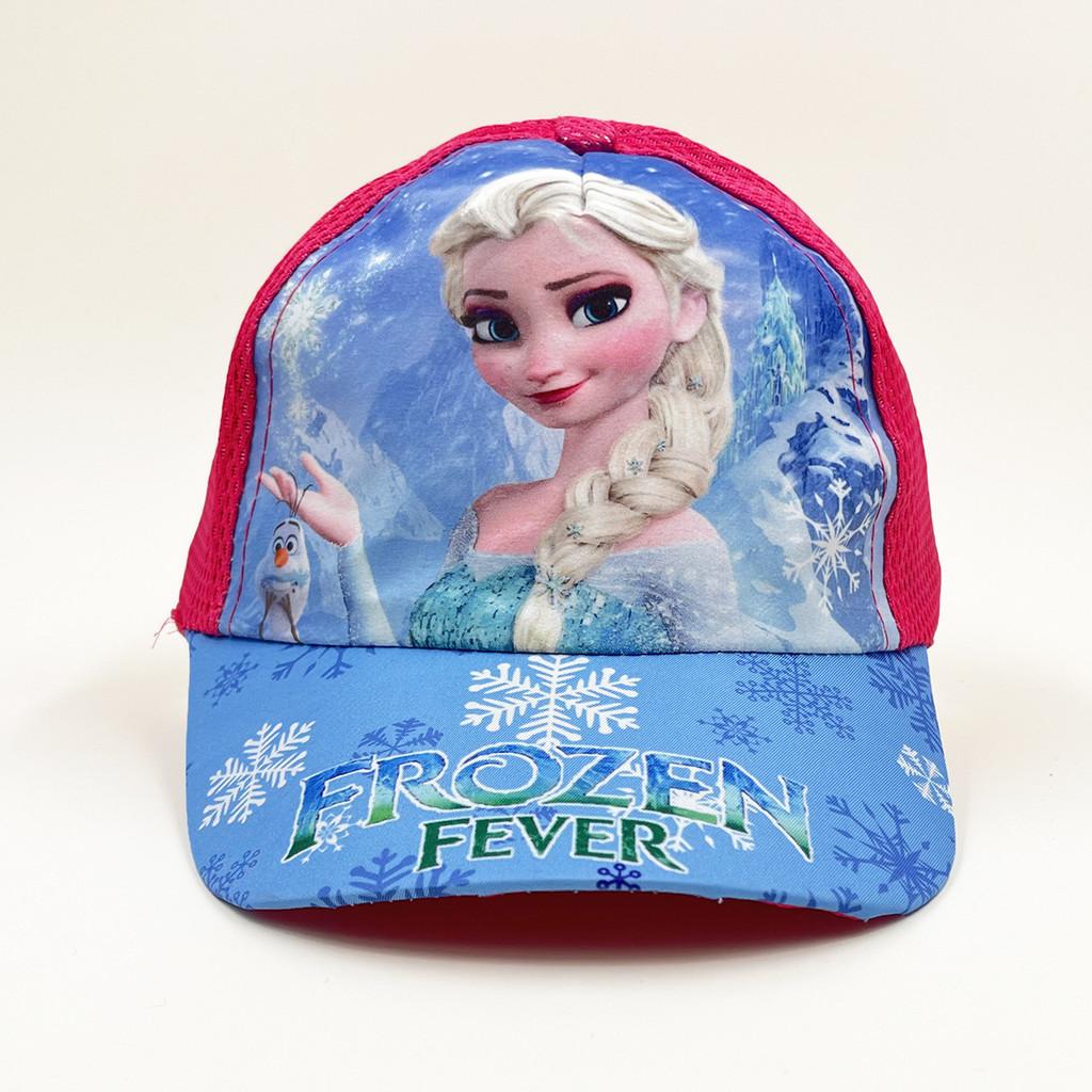 Character Frozen Baseball Hat With Breathable Polyester Material Sun Protection