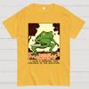 Frog Violence Cotton Summer Casual Cool Loose T-Shirt