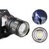 Rechargeable XHP70.2/XHP50 LED Headlamp Waterproof Head Light Fishing Searching Camping Headtorch Zoom Lantern Use 18650 Battery