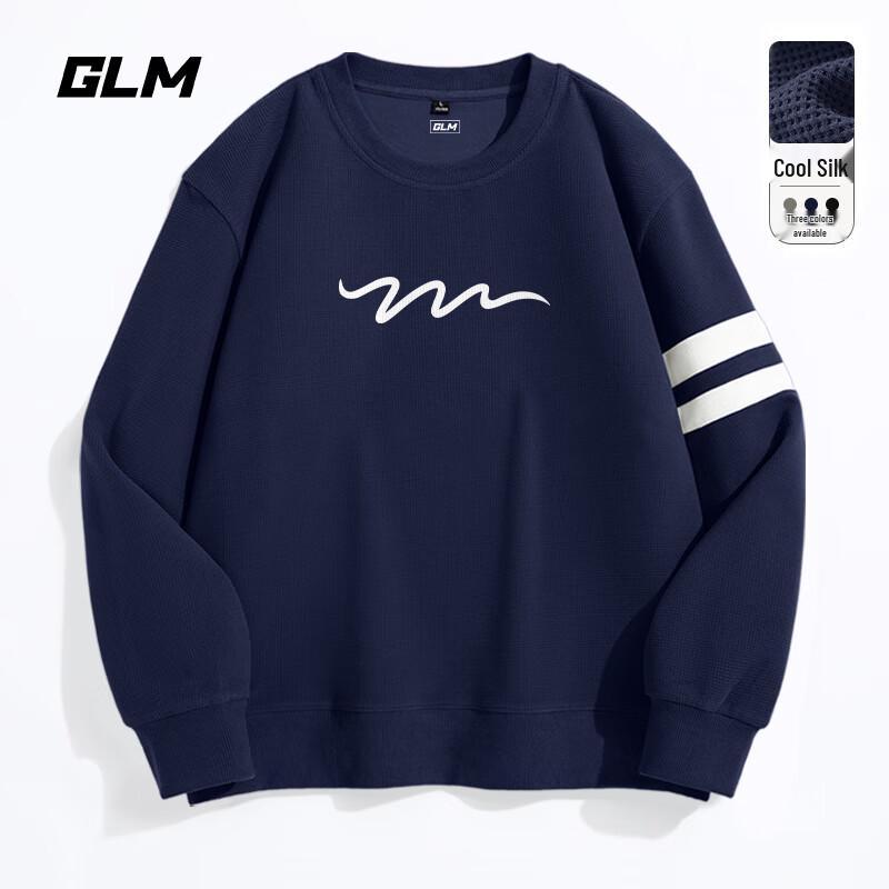 

GLM Men s Striped Crewneck Sweatshirt 3XL