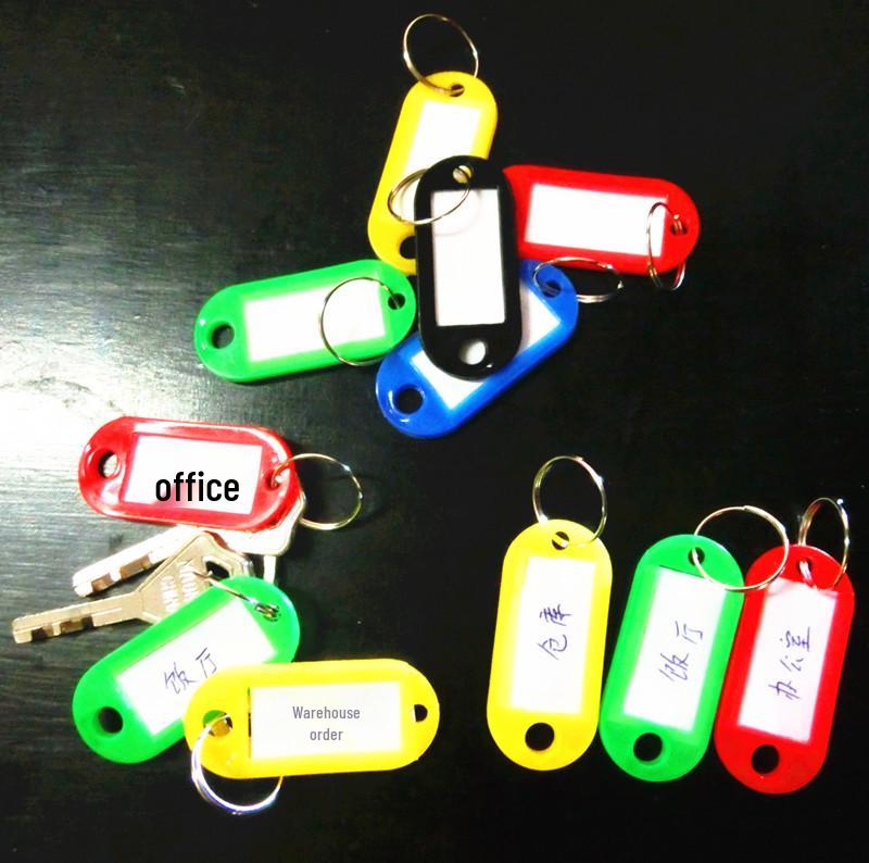 

Antique Bronze Stainless Steel Key Organizer with Large Metal Split Ring