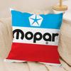 Klassische MMopar Kissenbezüge Kurzer Plüsch Beidseitiger Druck Quadratische Dekokissen für Sofa Zuhause